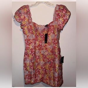 Lulus Floral Mini Dress